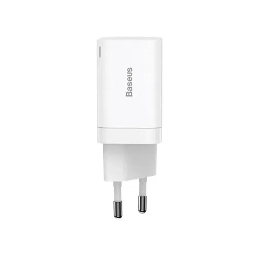 Сетевое зарядное устройство Baseus Super Si Pro Quick Charger C+U 30W EU