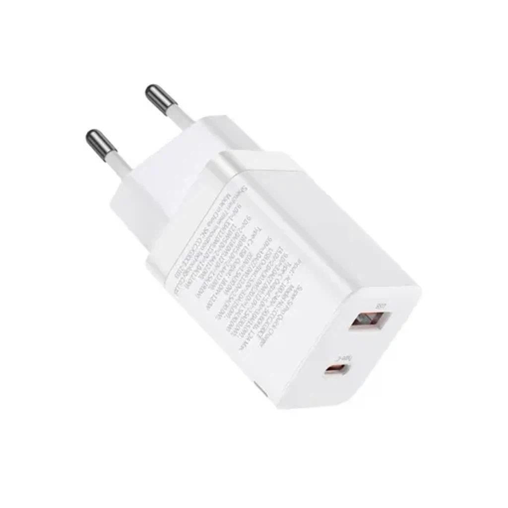 Сетевое зарядное устройство Baseus Super Si Pro Quick Charger C+U 30W EU