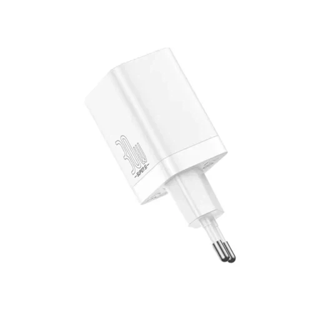 Сетевое зарядное устройство Baseus Super Si Pro Quick Charger C+U 30W EU