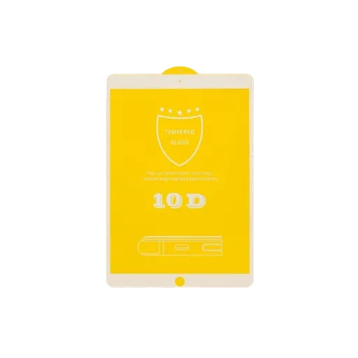 Стекло защитное для iPad mini4 (10D белое)