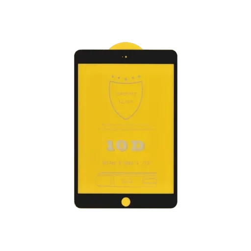 Стекло защитное для iPad mini4 (10D черное)