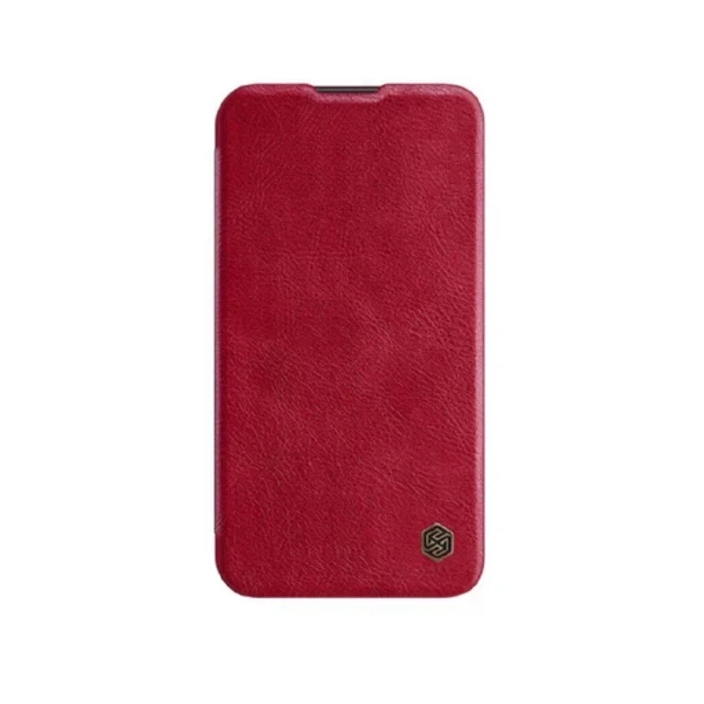 Чехол-книга Nillkin Qin Pro для iPhone 14 Pro (Black, Red, Brown, Blue)