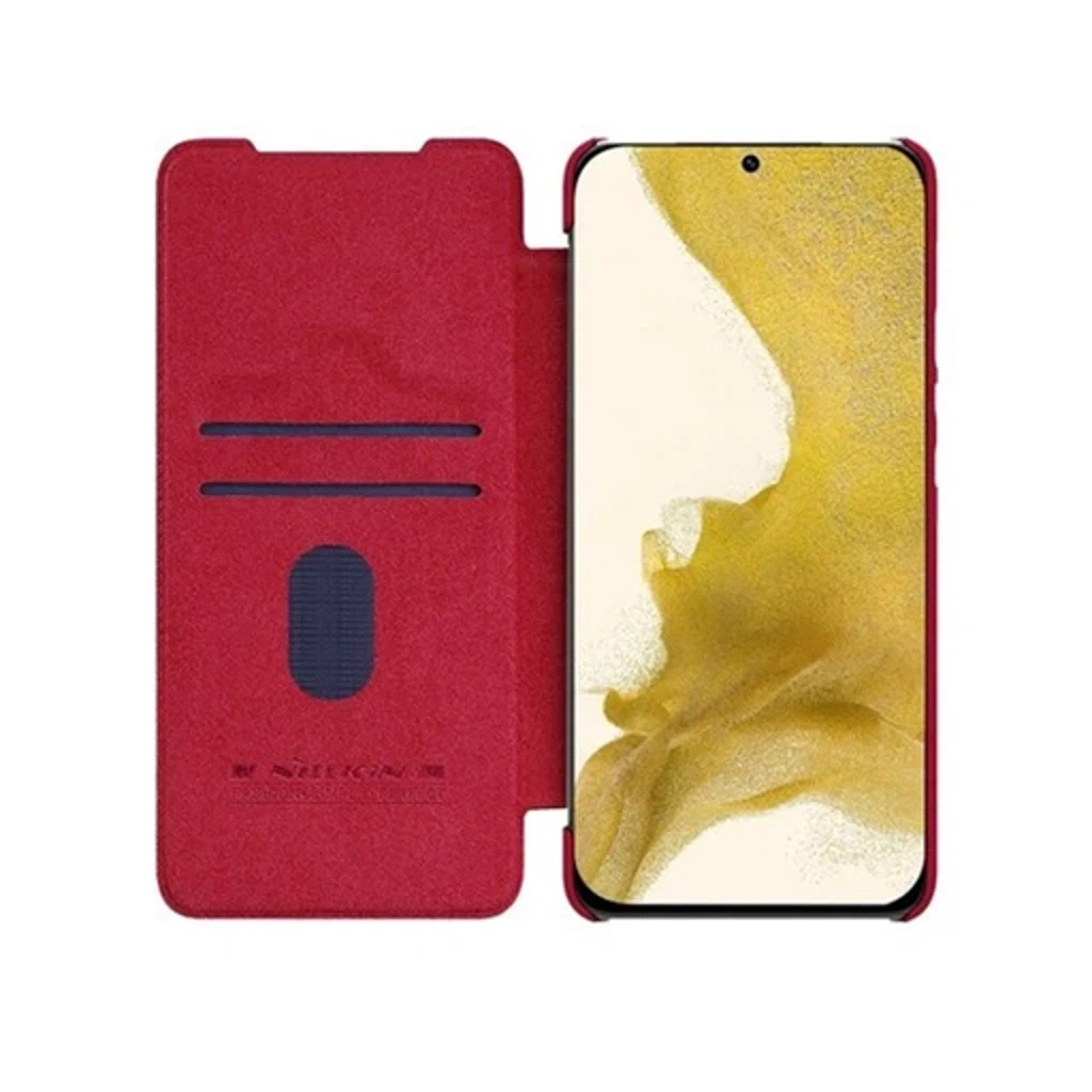 Чехол-книга Nillkin Qin Pro для Samsung s23/s23+ (Black, Red, Brown)