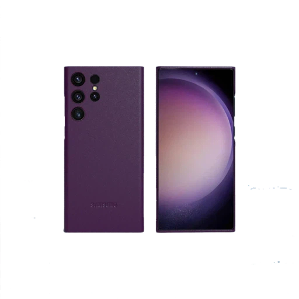 Чехол кожаный для Samsung Leather Case S23