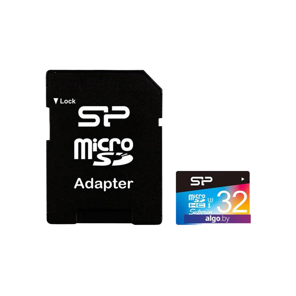 SILICON POWER 32GB Elite V10 MicroSDXC UHS-I A1, Class 10
