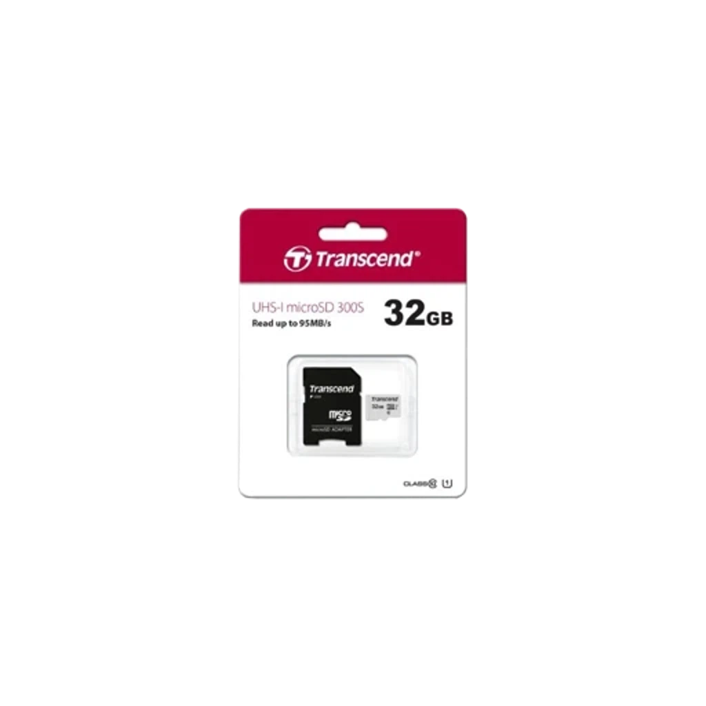 Карта памяти Transcend 300S microSDHC 32Gb (TS32GUSD300S-A)