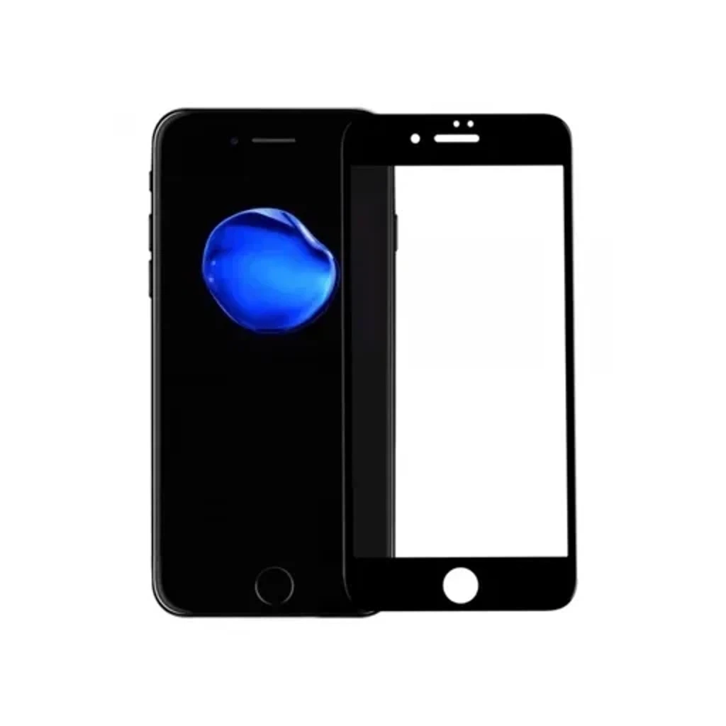 Стекло защитное для iPhone 7-8 Plus (10D+, черное) GORILLA