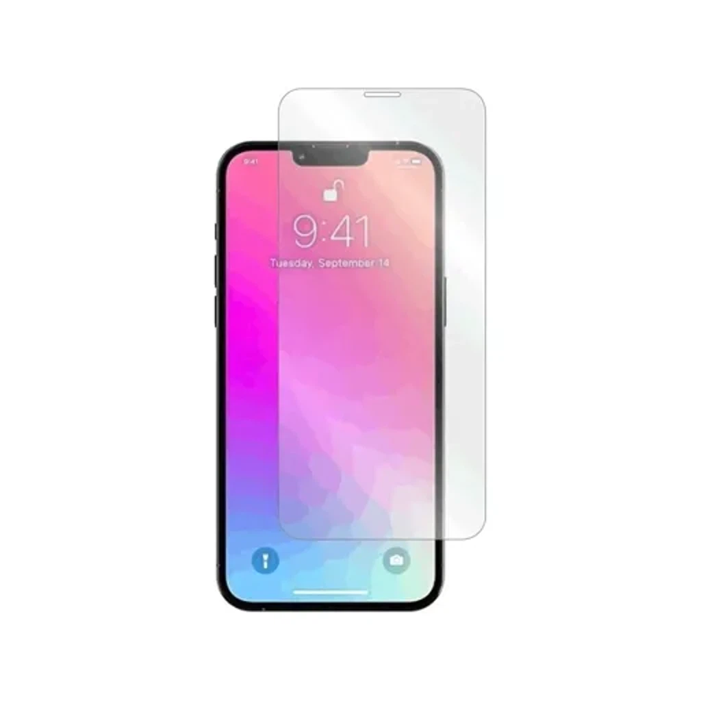 Стекло защитное для iPhone 13 mini (5.4″) (3D, сетка-пыльник, без рамки)
