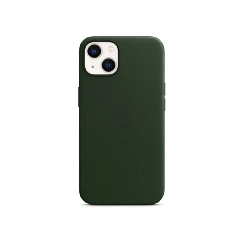 Чехол Leather Case Magsafe с анимацией для iPhone 13 