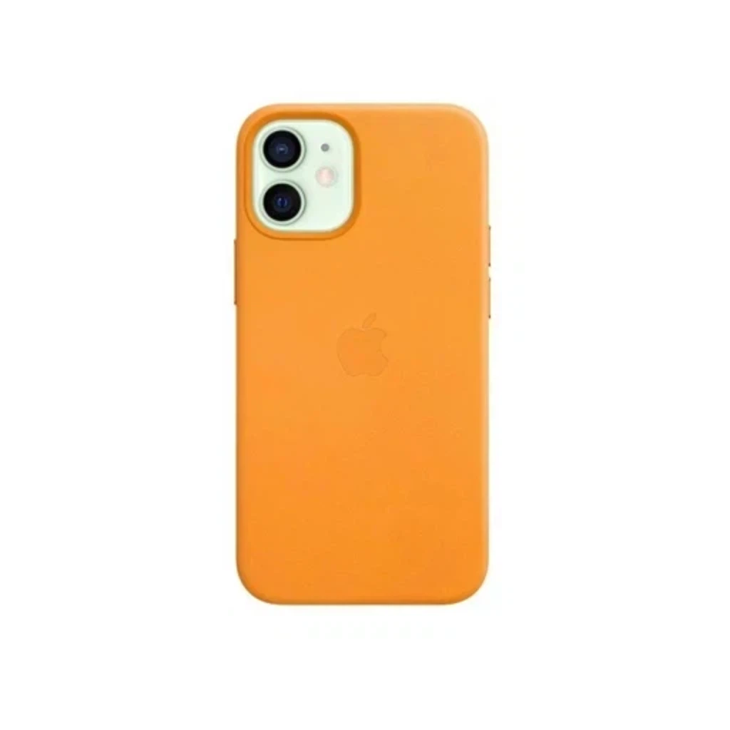 Чехол Leather Case Magsafe с анимацией для iPhone 12 Mini