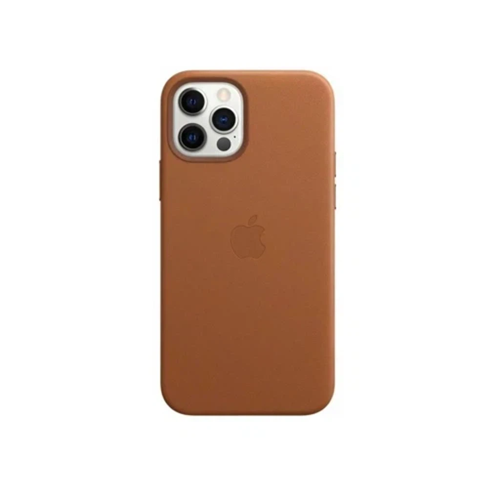 Чехол Leather Case Magsafe с анимацией для iPhone 12 Pro Max