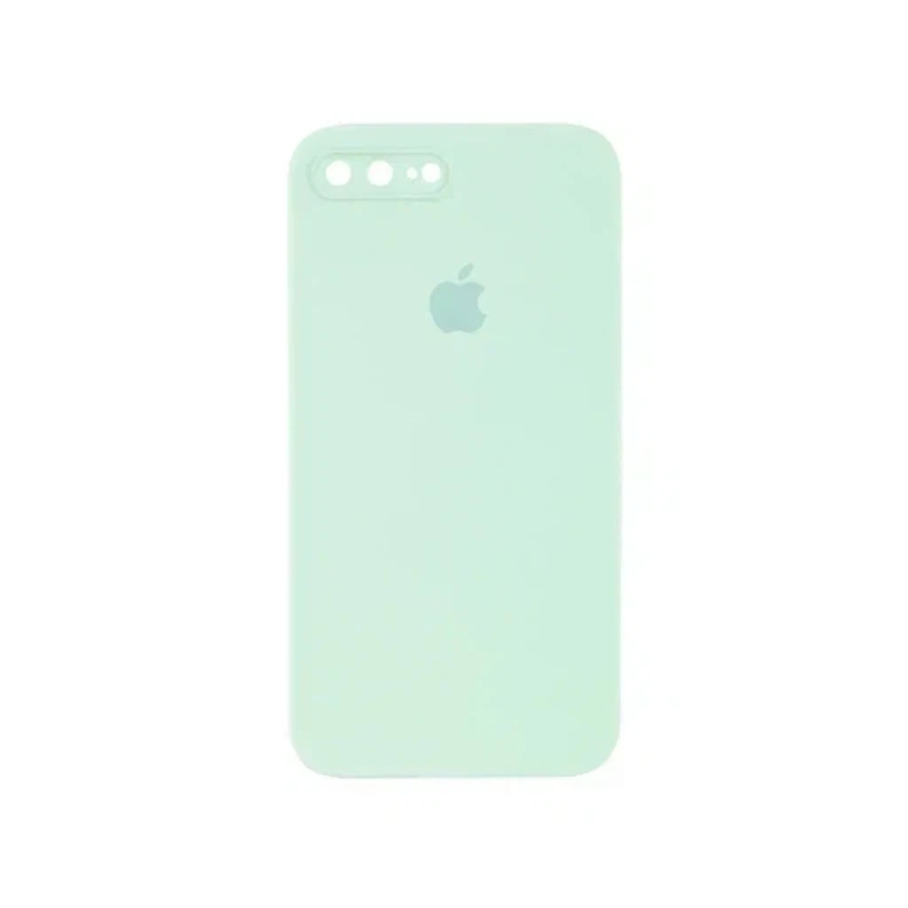 Чехол Silicone Case с закрытым низом и защитой камеры для Iphone 7 plus / 8 plus