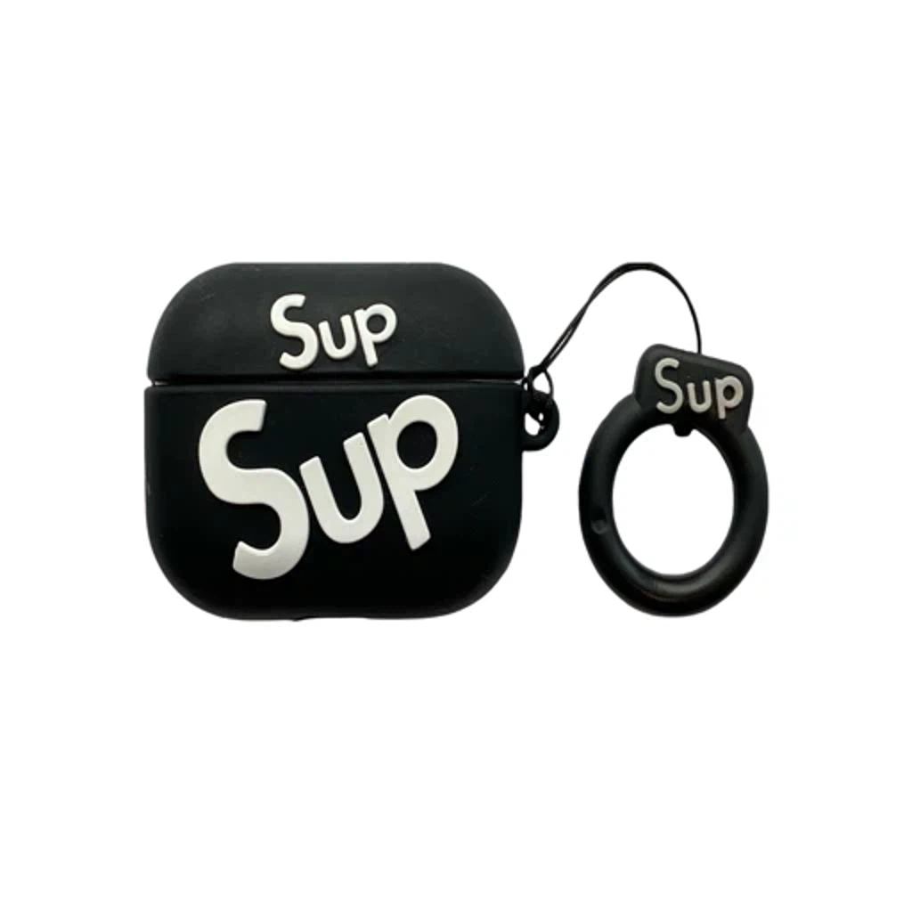 Силиконовый чехол для AirPods Pro c карабином