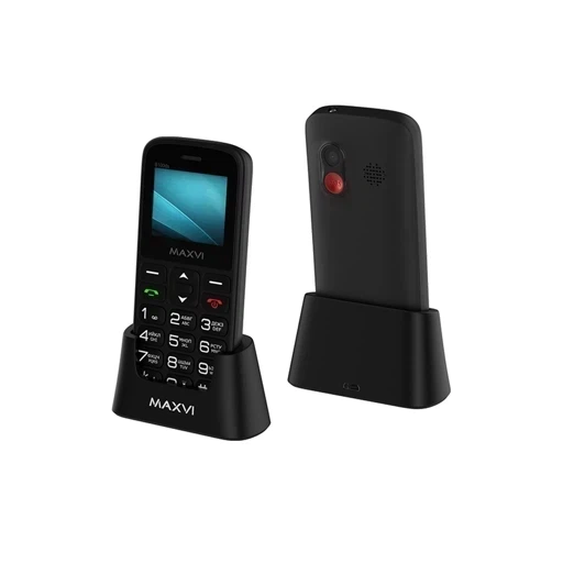 Кнопочный телефон Maxvi B100ds (Black)