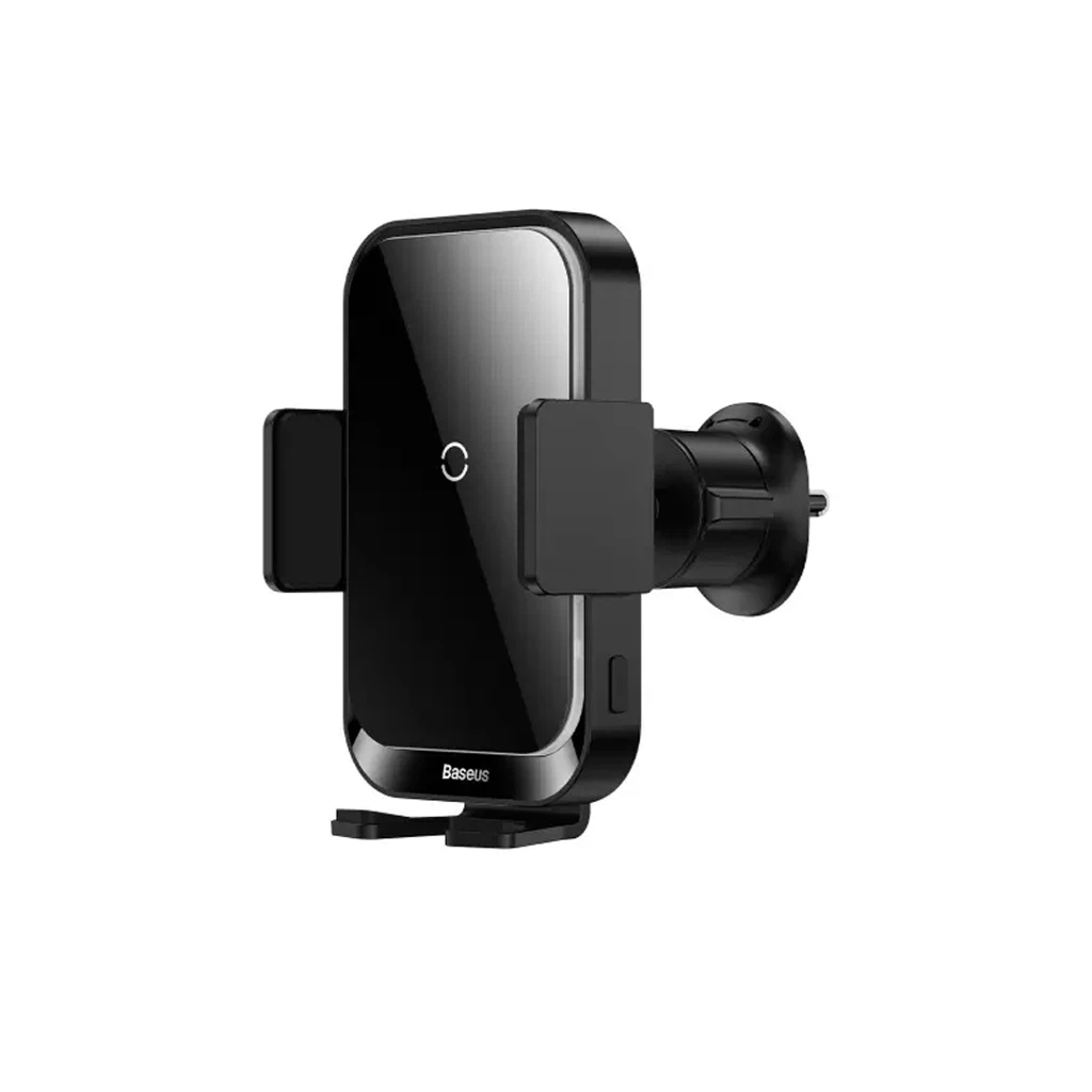 Автомобильный держатель для смартфона Baseus Halo Electric Wireless Charging Car Mount 15W Черный