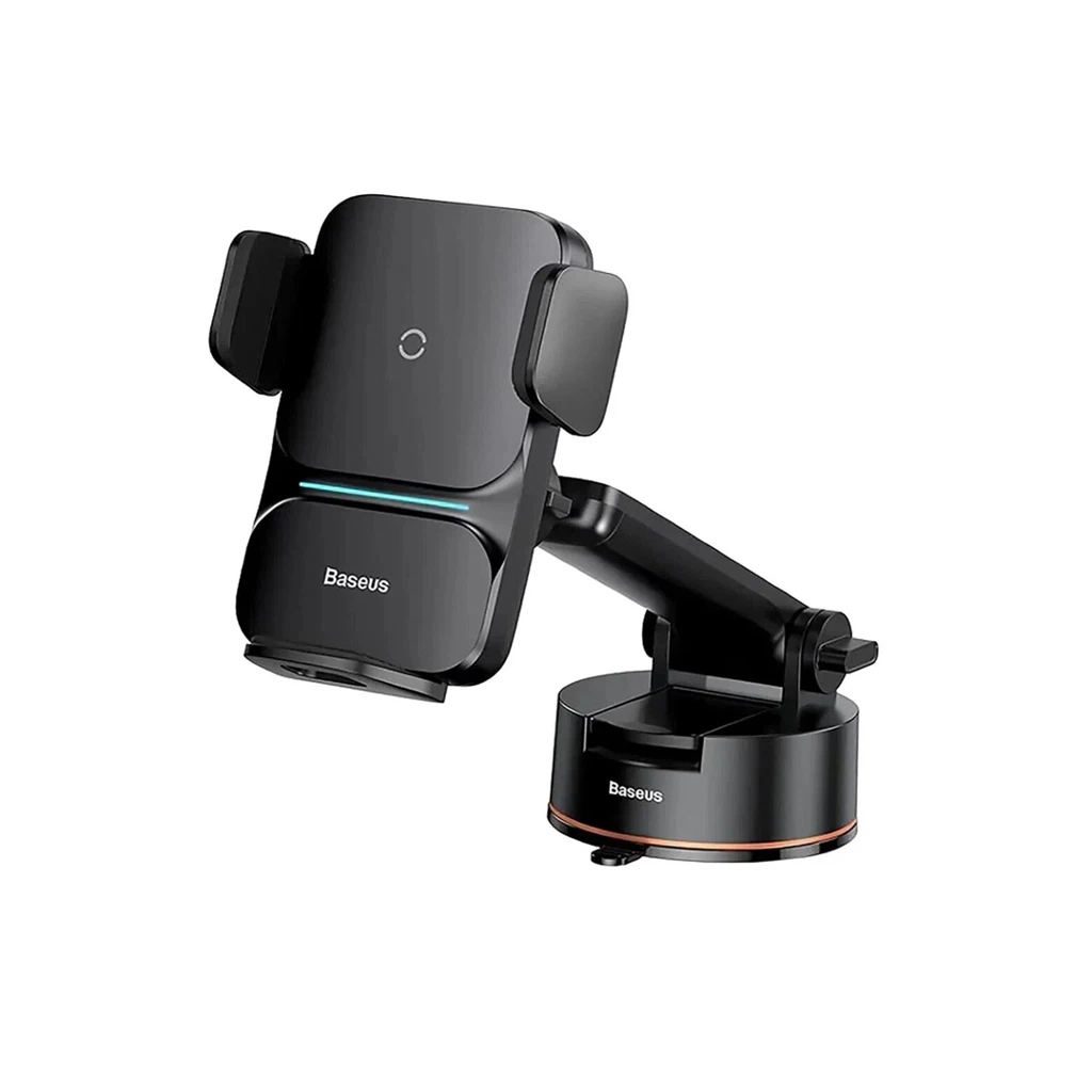 Автомобильный держатель Baseus Wisdom Auto Alignment Car Mount Wireless Charger