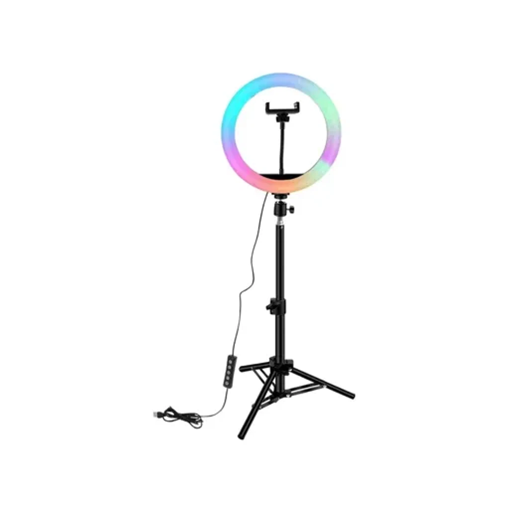 Селфи-лампа LED Selfie Light Ring RGB Coloured 45 cm