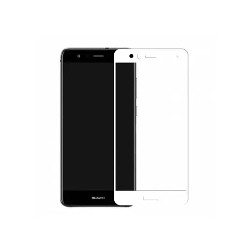 Защитное стекло для Huawei P10 Lite (full glue, 0.3 mm, белое)