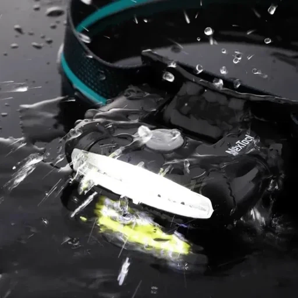 Водонепроницаемый многофункциональный налобный фонарик Xiaomi Nextool Blue
