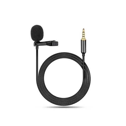 Петличный микрофон для диктофона Awei MK1, 4pin (подходит для телефона)